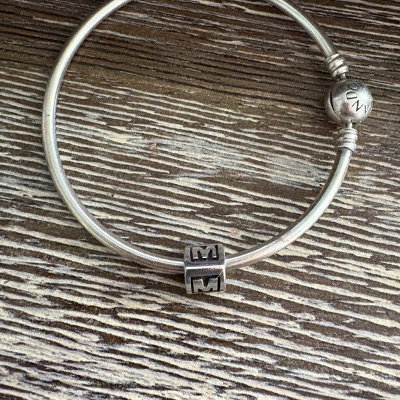 Pandora Letter M Charm - Picture 8 of 9